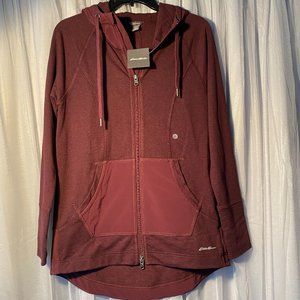 EDDIE BAUER ZIP UP HOODIE (SZ S) (BNWT)